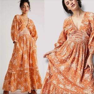 Free People Golden Hour Maxi Dress